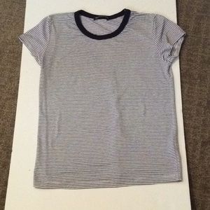 Black and white striped t-shirt